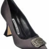 Buy 😉 Manolo Blahnik Floritanuhi 90 Satin Pump for 👩 women 👍