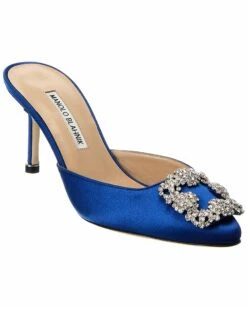 Outlet ๐ Manolo Blahnik Hangisimu 70 Satin Pump for ๐ฉ women ๐