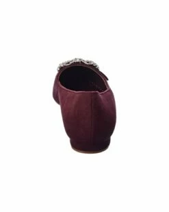 Outlet 👏 Manolo Blahnik Maysale Suede Flat for 👩 women ✨ -Manolo Blahnik Shop 050e9b39142d46108ae2822d50b39a29 1080x