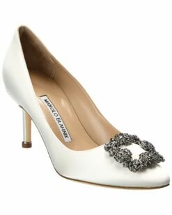 Discount ๐ Manolo Blahnik Hangisi 70 Satin Pump for ๐ฉ women ๐งจ