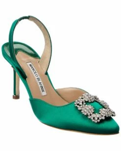Top 10 โญ Manolo Blahnik Hangisli 70 Satin Slingback Pump for ๐ฉ women ๐ฏ