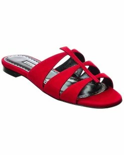 Brand new 👏 Manolo Blahnik Noorasan Suede 🩴 Sandal for 👩 women 👏
