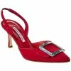 Cheap 💯 Manolo Blahnik Maysil 70 Slingback Pump for 👩 women 🤩