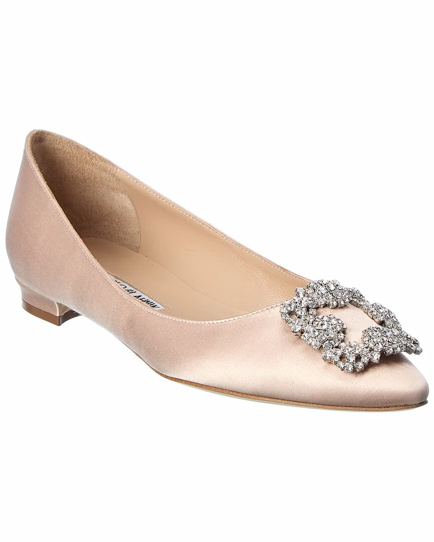 Wholesale โจ Manolo Blahnik Hangisi Satin Flat for ๐ฉ women ๐ 1 Wholesale โจ Manolo Blahnik Hangisi Satin Flat for ๐ฉ women ๐