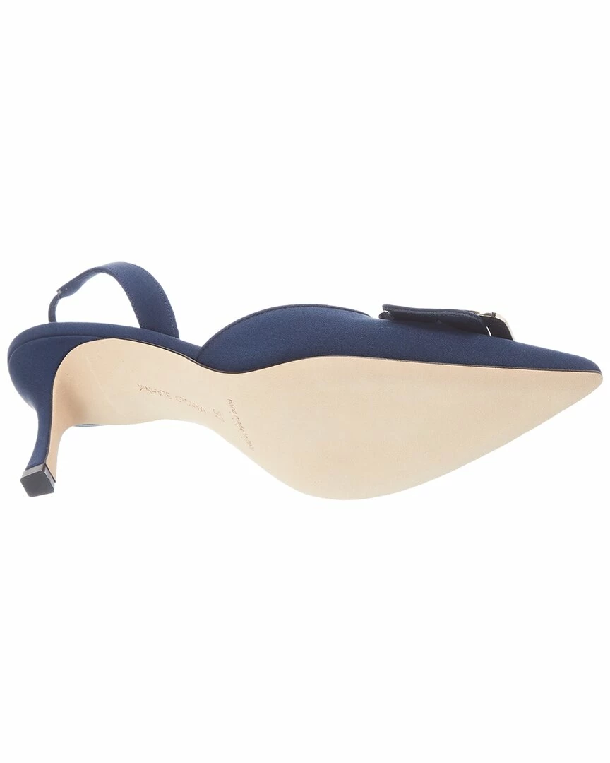 New ๐ Manolo Blahnik Maysli 70 Silk Slingback Pump for ๐ฉ women ๐ 4 New ๐ Manolo Blahnik Maysli 70 Silk Slingback Pump for ๐ฉ women ๐ - Image 4