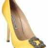 Buy 👏 Manolo Blahnik Hangisi 115 Satin Pump for 👩 women 👏