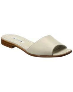 Promo ⌛ Manolo Blahnik Araspemu Leather 🩴 Sandal for 👩 women ⭐