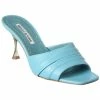 Buy 🛒 Manolo Blahnik Picoux 70 Leather 🩴 Sandal for 👩 women 😍