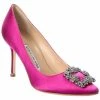 Top 10 😍 Manolo Blahnik Hangisi 90 Satin Pump for 👩 women 🎉