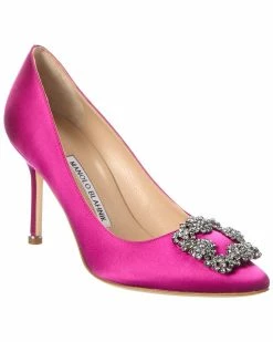 Top 10 😍 Manolo Blahnik Hangisi 90 Satin Pump for 👩 women 🎉