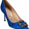 Cheap 😀 Manolo Blahnik Hangisi 70 Satin Pump for 👩 women ⭐