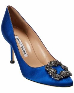 Cheap ๐ Manolo Blahnik Hangisi 70 Satin Pump for ๐ฉ women โญ