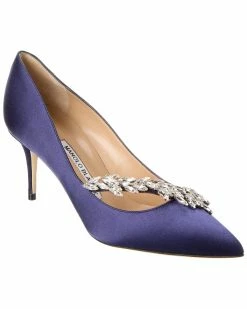 Promo ๐คฉ Manolo Blahnik Nadira 70 Satin Pump for ๐ฉ women ๐