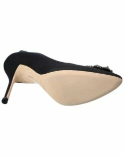 Outlet ⭐ Manolo Blahnik Hangisi 105 Grosgrain Pump for 👩 women ⭐ -Manolo Blahnik Shop 41c30fb8540e4426817aa6c058afb34f 1080x