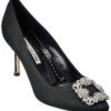 Discount 🎁 Manolo Blahnik Hangisi 70 Grosgrain Pump for 👩 women ✔️