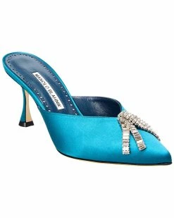 Brand new ⌛ Manolo Blahnik Bambimu 70 Satin Pump for 👩 women 💯