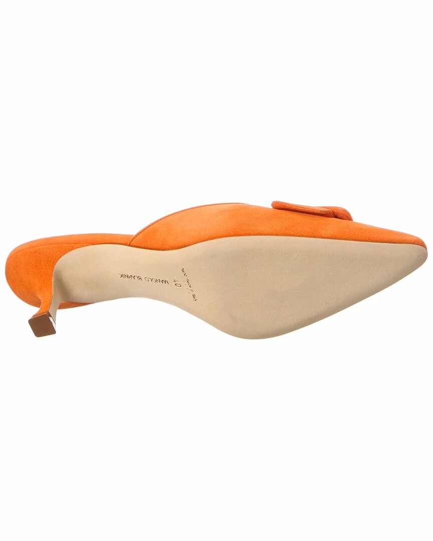Best Sale ๐ Manolo Blahnik Maysalebi 50 Suede Pump for ๐ฉ women ๐งจ 4 Best Sale ๐ Manolo Blahnik Maysalebi 50 Suede Pump for ๐ฉ women ๐งจ - Image 4