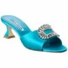 Discount 🎁 Manolo Blahnik Laalita 50 Satin 🩴 Sandal for 👩 women 🧨