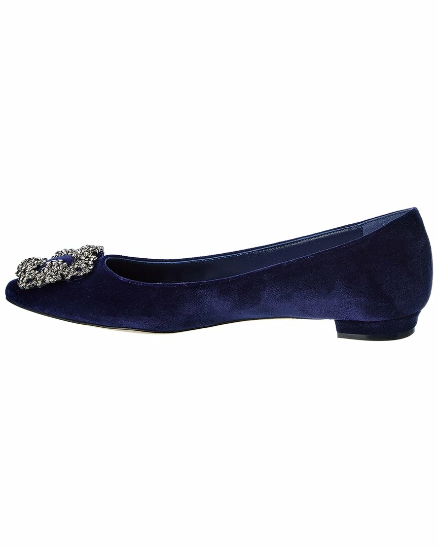Promo โ๏ธ Manolo Blahnik Hangisi Velvet Flat for ๐ฉ women ๐คฉ 2 Promo โ๏ธ Manolo Blahnik Hangisi Velvet Flat for ๐ฉ women ๐คฉ - Image 2