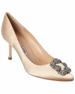 Best reviews of 👏 Manolo Blahnik Hangisi 70 Satin Pump for 👩 women 👏