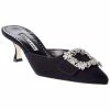Coupon ⌛ Manolo Blahnik Maysale 50 Silk Pump for 👩 women 🎉