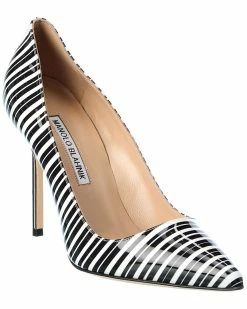 Best Pirce 🧨 Manolo Blahnik BB 105 Patent Pump for 👩 women 👏