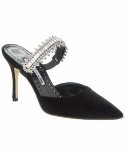 Deals ๐ Manolo Blahnik Lutara 90 Velvet Pump for ๐ฉ women ๐คฉ