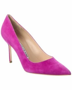 Buy ⌛ Manolo Blahnik BB 90 Suede Pump for 👩 women 👍