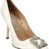 Brand new 🌟 Manolo Blahnik Hangisi 105 Satin Pump for 👩 women 👏