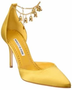 Brand new 💯 Manolo Blahnik Campanilla 90 Satin Pump for 👩 women ⭐