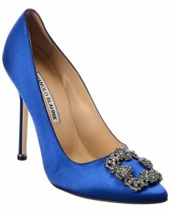 Cheap ๐คฉ Manolo Blahnik Hangisi 115 Satin Pump for ๐ฉ women ๐ฅ