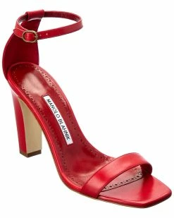 Cheapest 🧨 Manolo Blahnik Ressata 105 Leather 🩴 Sandal for 👩 women 🤩