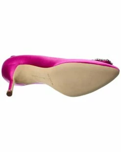 Outlet 👏 Manolo Blahnik Hangisi 70 Satin Pump for 👩 women 💯 -Manolo Blahnik Shop 7b5b70261d3447d987f931bfe37f4c93 1080x