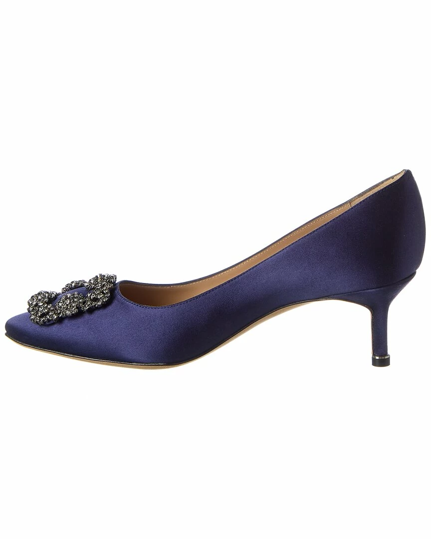 Best Sale ๐ Manolo Blahnik Hangisi 50 Satin Pump for ๐ฉ women ๐ 2 Best Sale ๐ Manolo Blahnik Hangisi 50 Satin Pump for ๐ฉ women ๐ - Image 2
