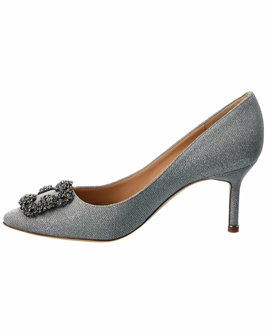 Best Sale ๐ Manolo Blahnik Hangisi 70 Glitter Pump for ๐ฉ women ๐ 2 Best Sale ๐ Manolo Blahnik Hangisi 70 Glitter Pump for ๐ฉ women ๐ - Image 2