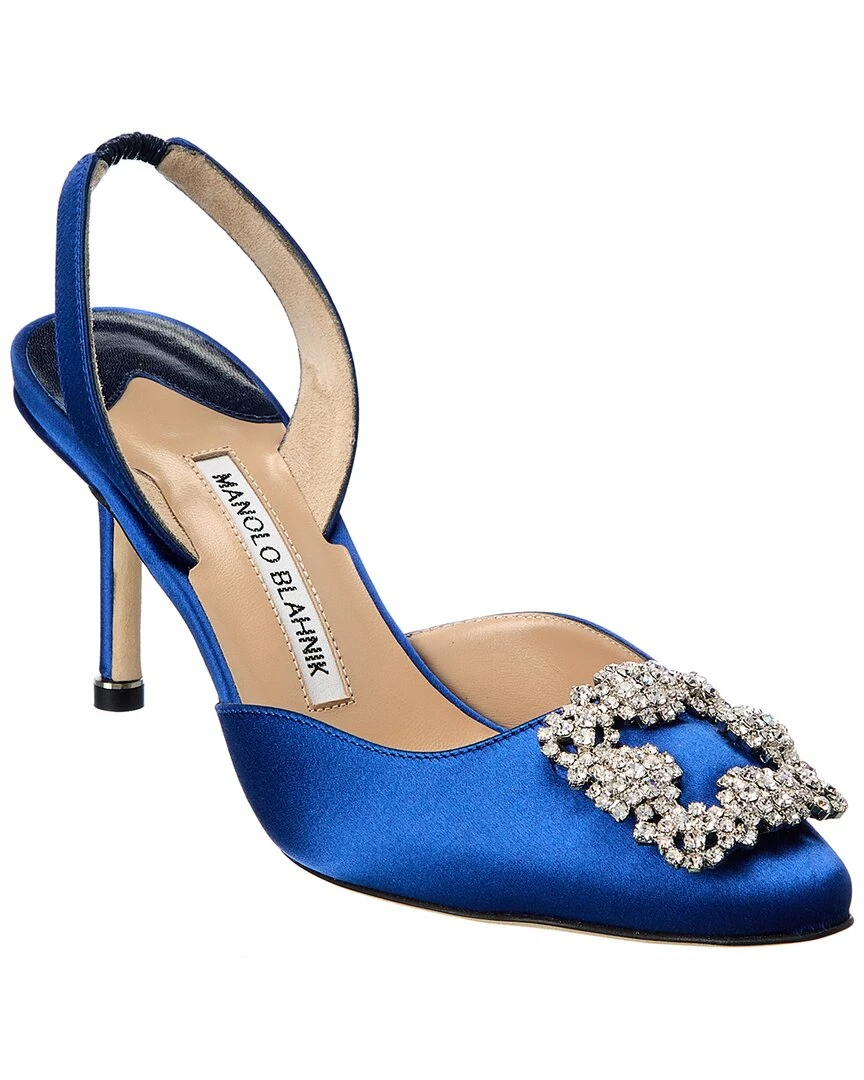 Cheap ๐คฉ Manolo Blahnik Hangisisli 70 Satin Slingback Pump for ๐ฉ women ๐ 1 Cheap ๐คฉ Manolo Blahnik Hangisisli 70 Satin Slingback Pump for ๐ฉ women ๐