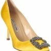 Discount 😀 Manolo Blahnik Hangisi 90 Satin Pump for 👩 women 🔥