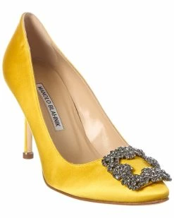 Discount ๐ Manolo Blahnik Hangisi 90 Satin Pump for ๐ฉ women ๐ฅ