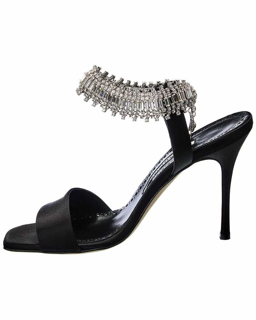 New ๐งจ Manolo Blahnik Parinasan 115 Satin ๐ฉด Sandal for ๐ฉ women โค๏ธ 2 New ๐งจ Manolo Blahnik Parinasan 115 Satin ๐ฉด Sandal for ๐ฉ women โค๏ธ - Image 2