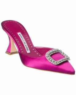 Coupon 🧨 Manolo Blahnik Fabetamu 70 Satin Pump for 👩 women 🎁