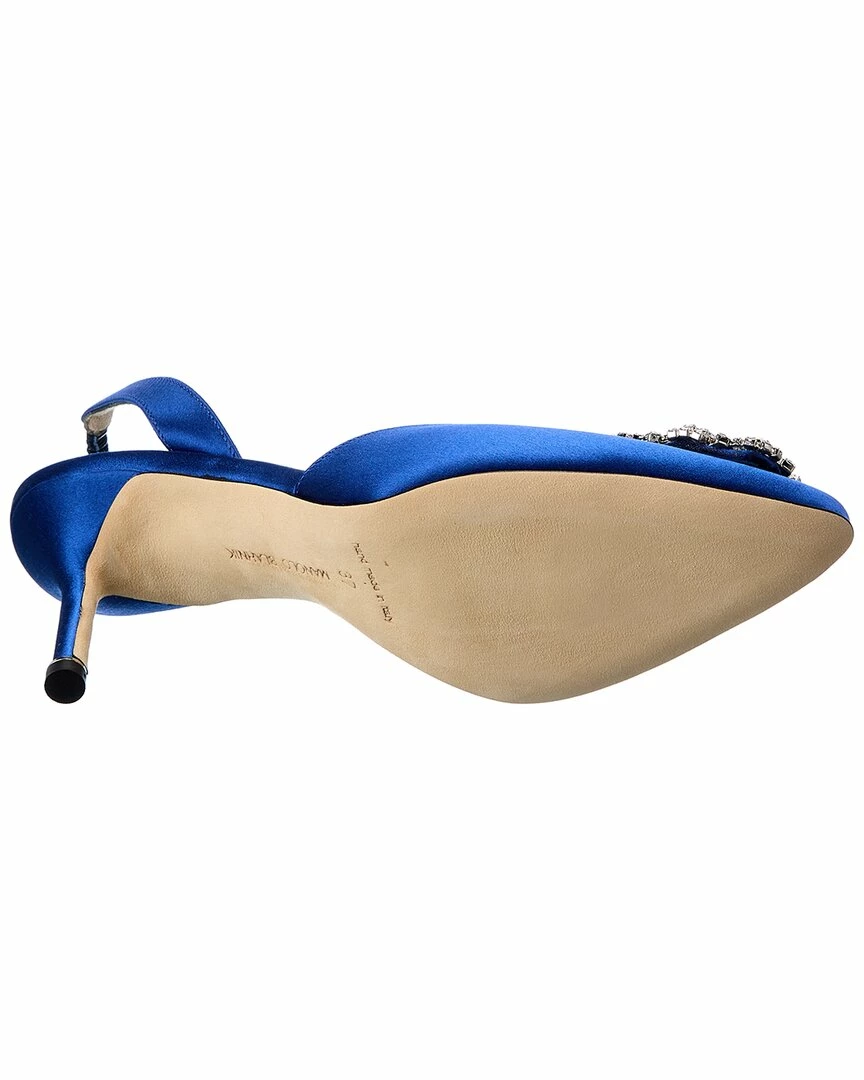 Cheap ๐คฉ Manolo Blahnik Hangisisli 70 Satin Slingback Pump for ๐ฉ women ๐ 4 Cheap ๐คฉ Manolo Blahnik Hangisisli 70 Satin Slingback Pump for ๐ฉ women ๐ - Image 4