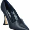 Outlet 🧨 Manolo Blahnik Guadalahara 105 Leather Pump for 👩 women ⭐