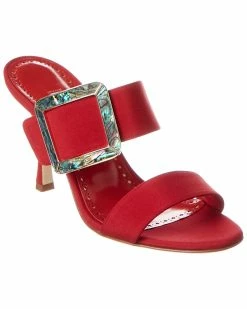 Promo ๐ Manolo Blahnik Gable 90 Silk ๐ฉด Sandal for ๐ฉ women ๐