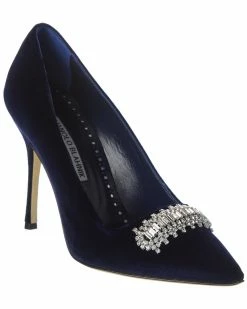 Deals ๐ฅฐ Manolo Blahnik Bottara 105 Velvet Pump for ๐ฉ women โ๏ธ