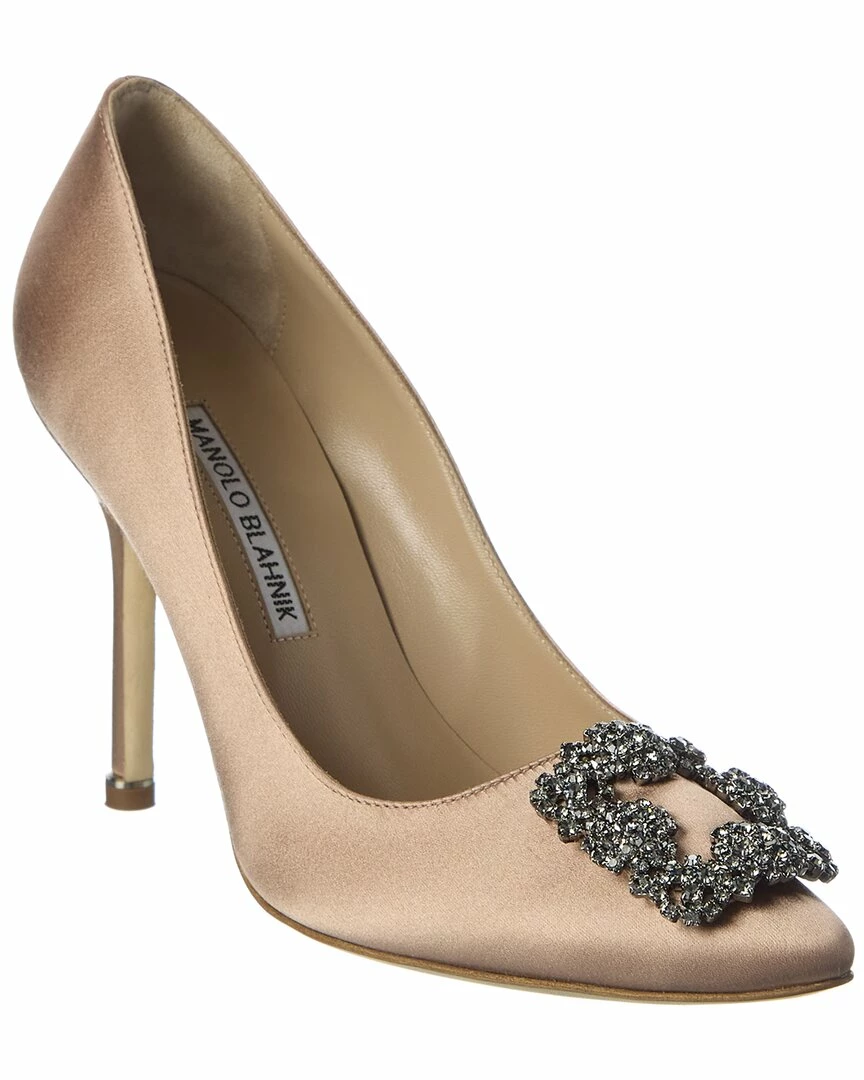 Best Pirce ๐ Manolo Blahnik Hangisi 105 Satin Pump for ๐ฉ women ๐ฅฐ 1 Best Pirce ๐ Manolo Blahnik Hangisi 105 Satin Pump for ๐ฉ women ๐ฅฐ