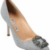 Top 10 🎉 Manolo Blahnik Hangisi 90 Glitter Pump for 👩 women 🎉