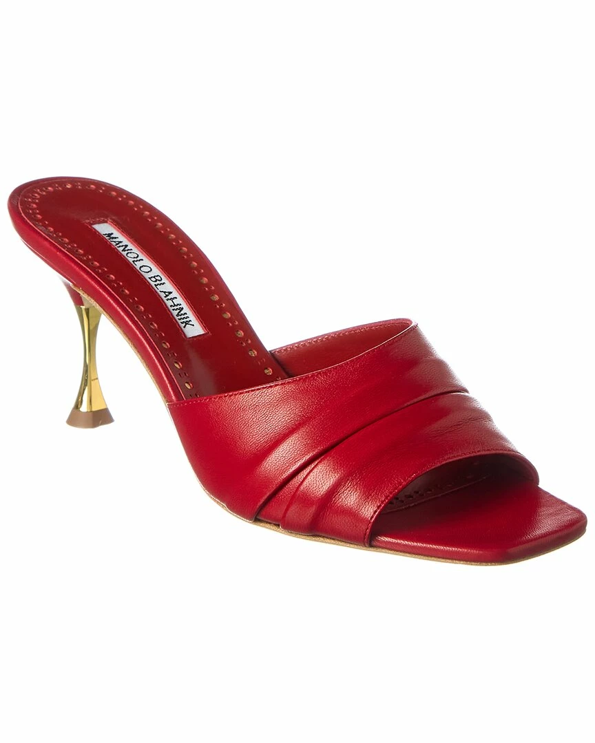 New โ๏ธ Manolo Blahnik Picoux 70 Leather ๐ฉด Sandal for ๐ฉ women ๐ 1 New โ๏ธ Manolo Blahnik Picoux 70 Leather ๐ฉด Sandal for ๐ฉ women ๐