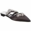 Hot Sale 🔥 Manolo Blahnik Lurum Satin Flat for 👩 women 🥰