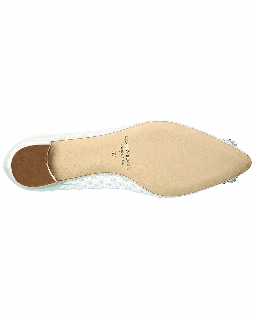Deals ๐ฅฐ Manolo Blahnik Hangisi Lace Flat for ๐ฉ women ๐ 4 Deals ๐ฅฐ Manolo Blahnik Hangisi Lace Flat for ๐ฉ women ๐ - Image 4