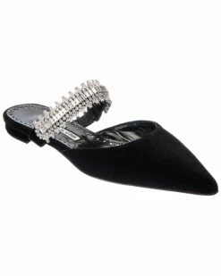 Manolo Blahnik Shop 24 Brand new 🥰 Manolo Blahnik Lutara Velvet Flat for 👩 women 🤩